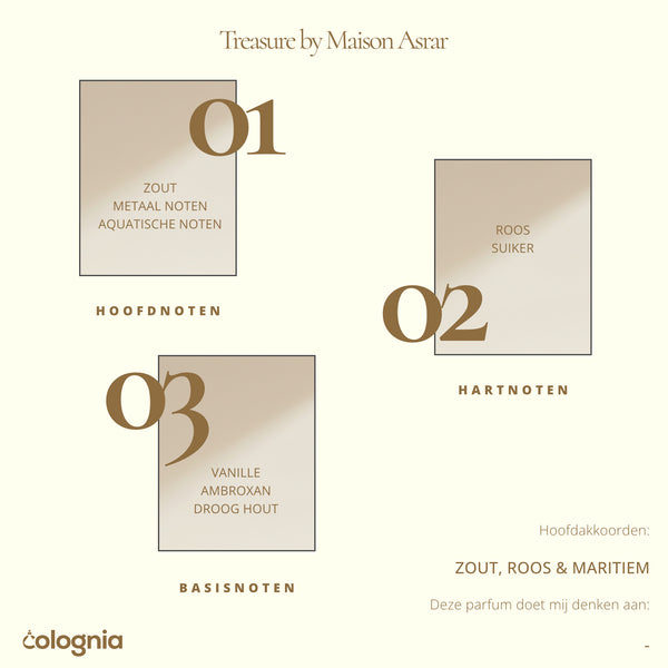 Treasure par Maison Asrar